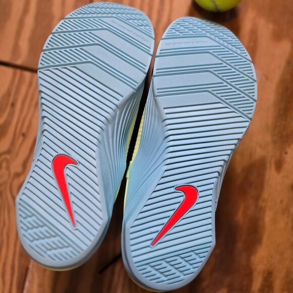 Nike Metcon 6 Workout Sport Fitness Gym Cross Trainer Crimson/Glacier Ice AT3160 - Picture 11 of 16